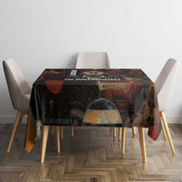 Bayard Rustin Tablecloth with Quiet Architect Design Strategy and Courage Civil Rights Tribute - Wonder Print Shop