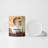 Bayard Rustin Ceramic Mug with Radical Nonviolence Design Protest Crowd and Courage Civil Rights Tribute - Wonder Print Shop