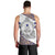 Honduras Men Tank Top National Emblem Blended with Traditional Patterns - Cultural Heritage Design