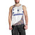 Honduras Men Tank Top National Emblem Blended with Traditional Patterns - Cultural Heritage Design