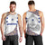 Honduras Men Tank Top National Emblem Blended with Traditional Patterns - Cultural Heritage Design