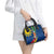 Namibia National Emblem Shoulder Handbag Flag Colors & Symbolic Animals Design