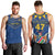 Namibia National Emblem Men Tank Top Sporty Style with Traditional Patterns