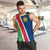 Namibia Flag Men Tank Top Detailed Design with Traditional Patterns