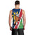 Namibia Flag Men Tank Top Detailed Design with Traditional Patterns