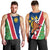 Namibia Flag Men Tank Top Detailed Design with Traditional Patterns