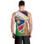 Namibia Map Men Tank Top National Emblem & Cultural Motif Design