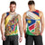 Namibia Map Men Tank Top National Emblem & Cultural Motif Design