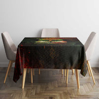 Black History Tree of Knowledge Tablecloth Pan-African Afrocentric Drip Art Illustration