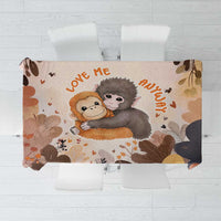 Punch The Monkey Tablecloth Love Me Anyway Baby Monkeys Cute Plush Hugging