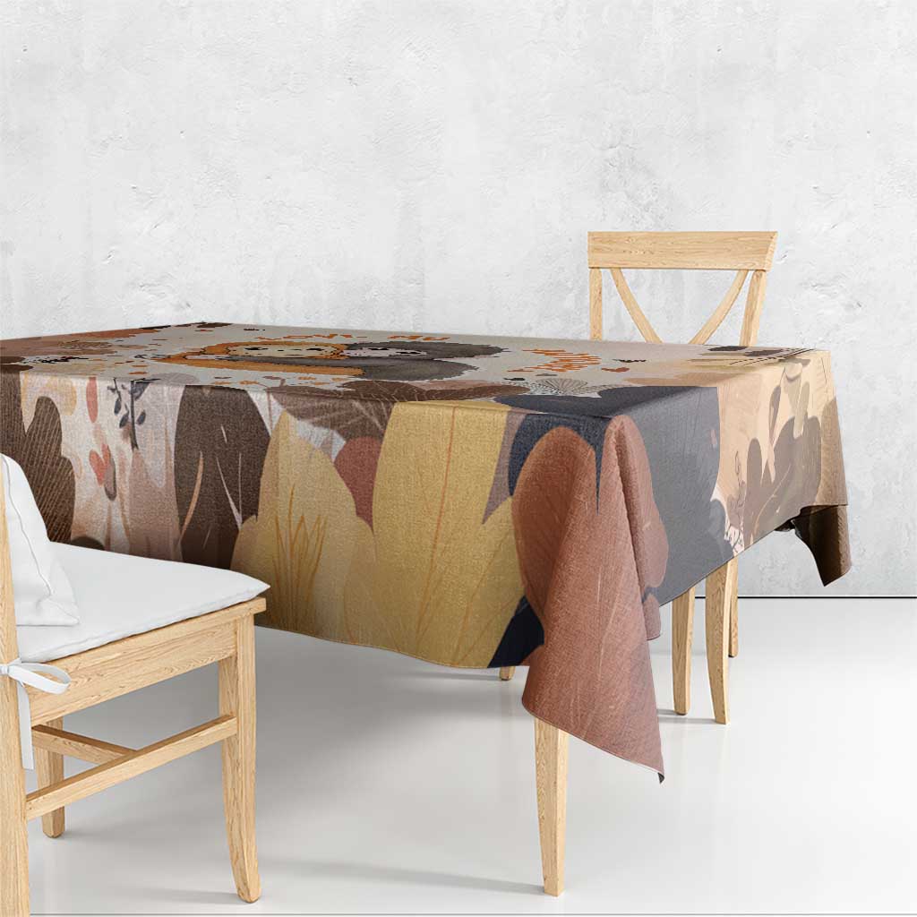 Punch The Monkey Tablecloth Love Me Anyway Baby Monkeys Cute Plush Hugging