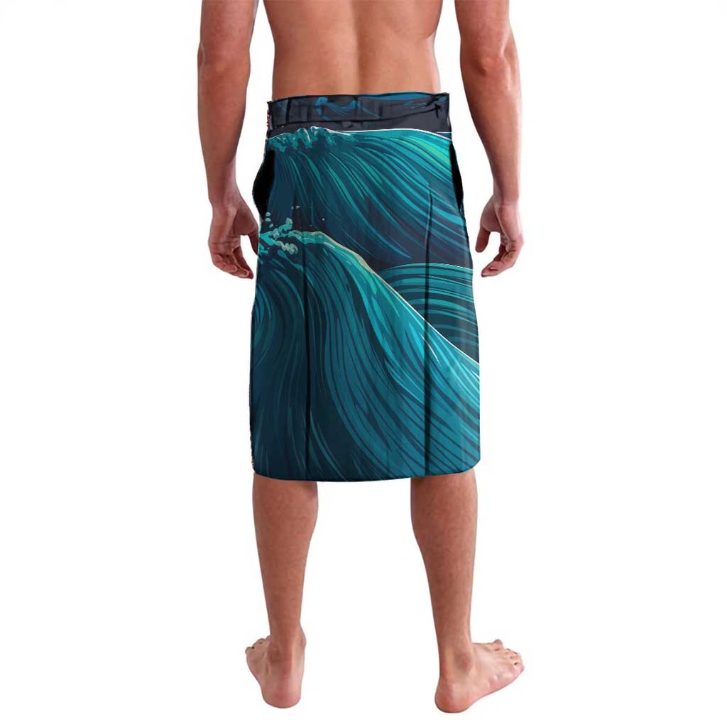 Cape Verde Lavalava with Loggerhead Sea Turtle Ocean Sunset Spirit