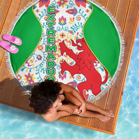 Extremadura Flag Beach Blanket Autonomous Community of Spain - Wonder Print Shop