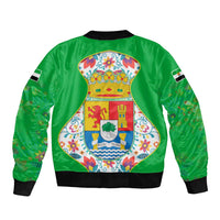 Extremadura Flag Bomber Jacket Autonomous Community of Spain - Wonder Print Shop