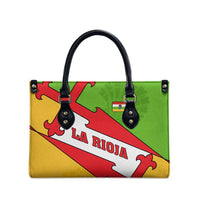 La Rioja Flag Leather Bag Autonomous Community of Spain - Wonder Print Shop