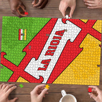 La Rioja Flag Puzzle Autonomous Community of Spain - Wonder Print Shop