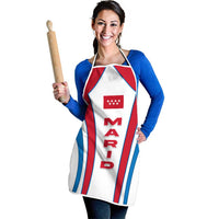 Madrid Flag Apron Autonomous Community of Spain - Wonder Print Shop