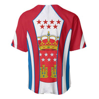 Madrid Flag Baseball Jersey Autonomous Community of Spain - Wonder Print Shop