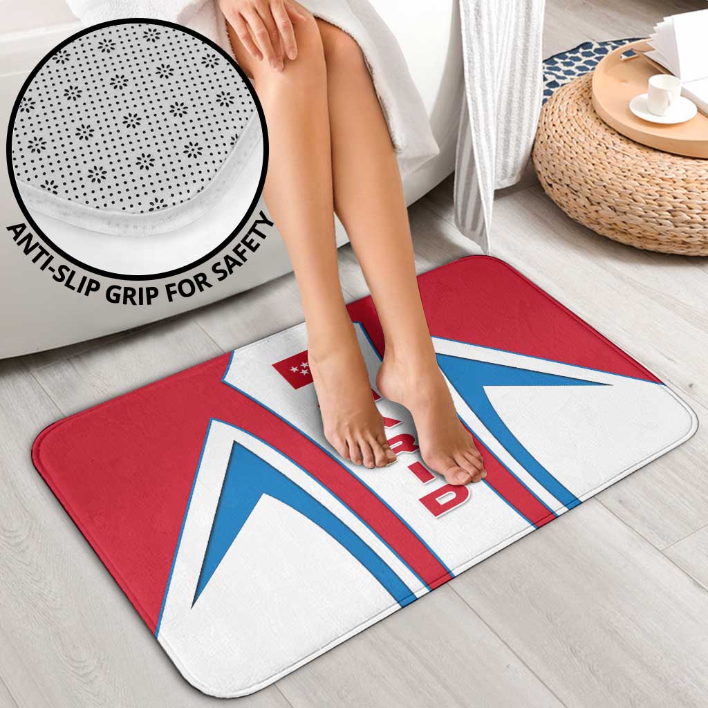 Madrid Flag Bathroom Set Autonomous Community of Spain - Wonder Print Shop