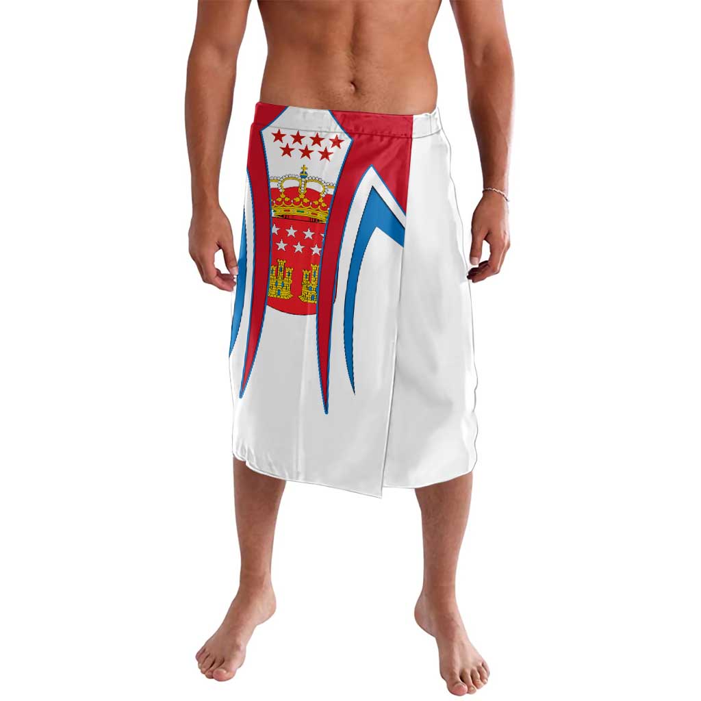 Madrid Flag Lavalava Autonomous Community of Spain - Wonder Print Shop