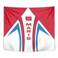 Madrid Flag Tapestry Autonomous Community of Spain - Wonder Print Shop
