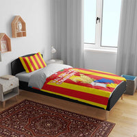 Valencian Community Flag Bedding Set Autonomous Community of Spain - Wonder Print Shop