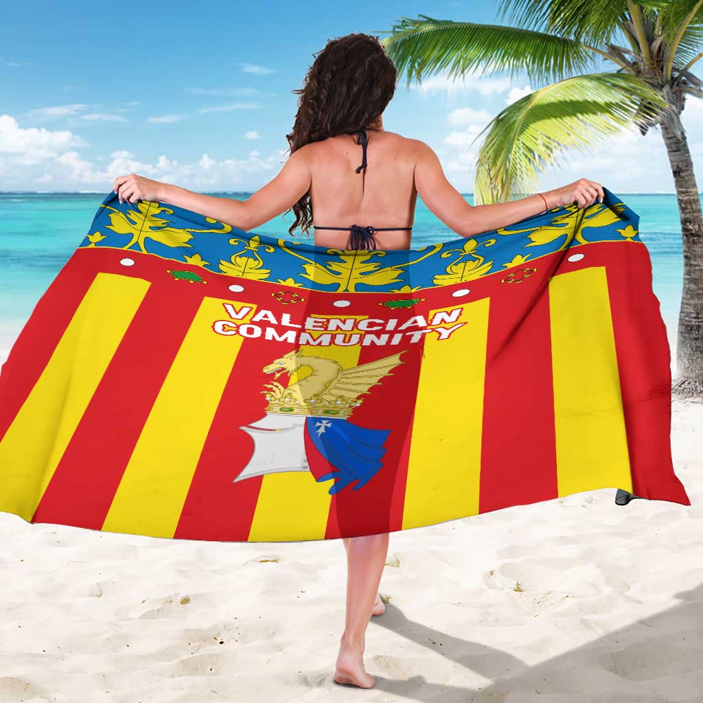 Valencian Community Flag Sarong Autonomous Community of Spain - Wonder Print Shop