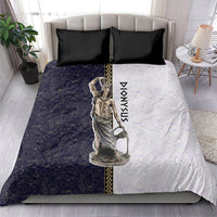 Greek God Dionysus Bedding Set Ancient Greece Mythology Classical Statue Art