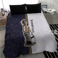Greek God Dionysus Bedding Set Ancient Greece Mythology Classical Statue Art