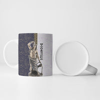 Greek God Dionysus Ceramic Mug Ancient Greece Mythology Classical Statue Art