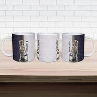 Greek God Dionysus Ceramic Mug Ancient Greece Mythology Classical Statue Art