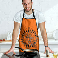 Orange Shirt Day Apron Indigenous Feather Art Child Silhouette