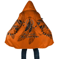 Orange Shirt Day Cloak Indigenous Feather Art Child Silhouette