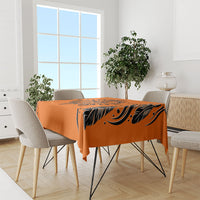 Orange Shirt Day Tablecloth Indigenous Feather Art Child Silhouette