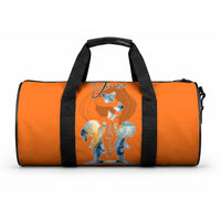 Personalized Orange Shirt Day Duffle Bag Watercolor Handprint Butterfly