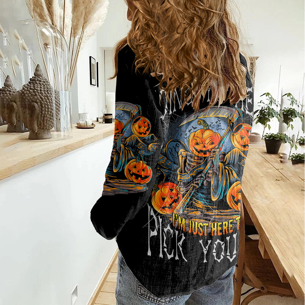 of-course-im-going-to-hell-skull-pumpkin-halloween-women-casual-shirt