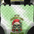 On The Naughty List Skull Christmas Back Car Seat Cover - Wonder Print Shop