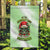 On The Naughty List Skull Christmas Garden Flag - Wonder Print Shop