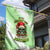 On The Naughty List Skull Christmas Garden Flag - Wonder Print Shop