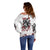 Love Me Like My Demons Do Skull Off Shoulder Sweater - Wonder Print Shop