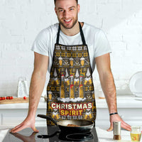 Spirit Beer Christmas Apron Xmas Holiday Patterns - Wonder Print Shop