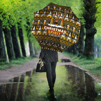 Spirit Beer Christmas Umbrella Xmas Holiday Patterns - Wonder Print Shop