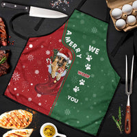 German Shepherd Merry Christmas Christmas Apron Xmas Holiday Patterns - Wonder Print Shop