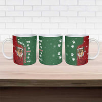 German Shepherd Merry Christmas Christmas Ceramic Mug Xmas Holiday Patterns - Wonder Print Shop