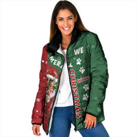 German Shepherd Merry Christmas Christmas Padded Jacket Xmas Holiday Patterns - Wonder Print Shop