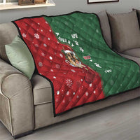 German Shepherd Merry Christmas Christmas Quilt Xmas Holiday Patterns - Wonder Print Shop