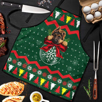 German Shepherd Ornament Christmas Apron Xmas Holiday Patterns - Wonder Print Shop