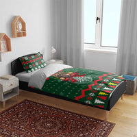 German Shepherd Ornament Christmas Bedding Set Xmas Holiday Patterns - Wonder Print Shop