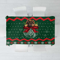German Shepherd Ornament Christmas Tablecloth Xmas Holiday Patterns - Wonder Print Shop