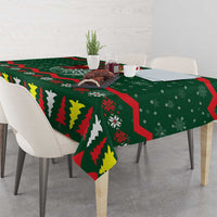 German Shepherd Ornament Christmas Tablecloth Xmas Holiday Patterns - Wonder Print Shop